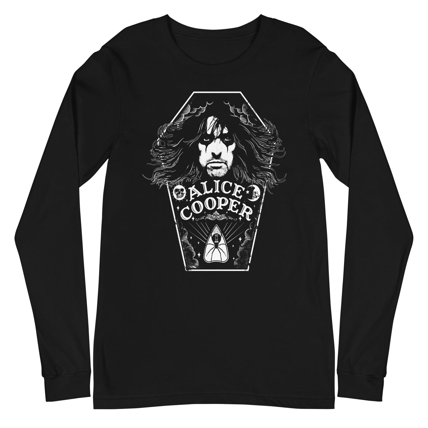 MERCHMOMENT Alice Cooper - Hair Long Sleeve T-Shirt [Apparel] - Rock Band Apparel