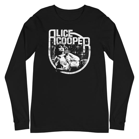 MERCHMOMENT Alice Cooper - Lounging Long Sleeve T-Shirt [Apparel] - Rock Band Apparel