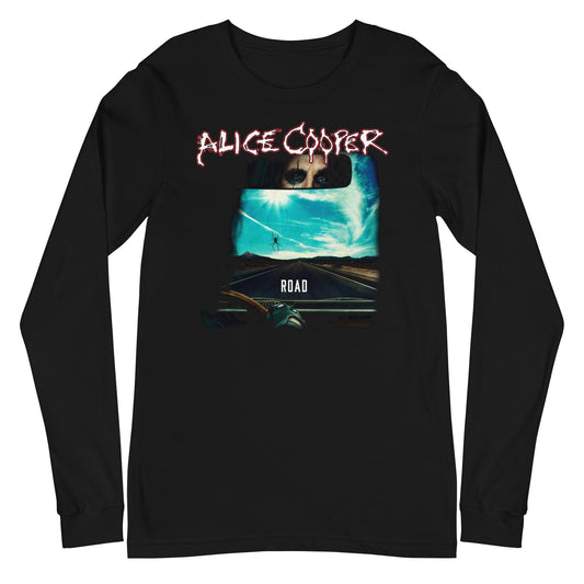 MerchMoment Alice Cooper - On The Road Long Sleeve T-Shirt [Apparel] Black