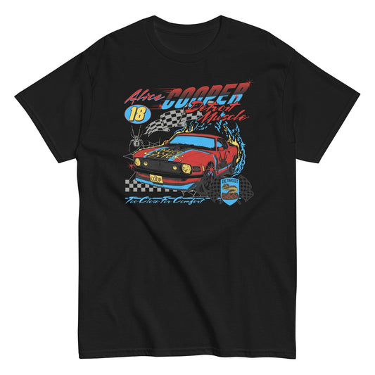 MERCHMOMENT Alice Cooper - Racecar T-Shirt [Apparel] - Rock Band Apparel