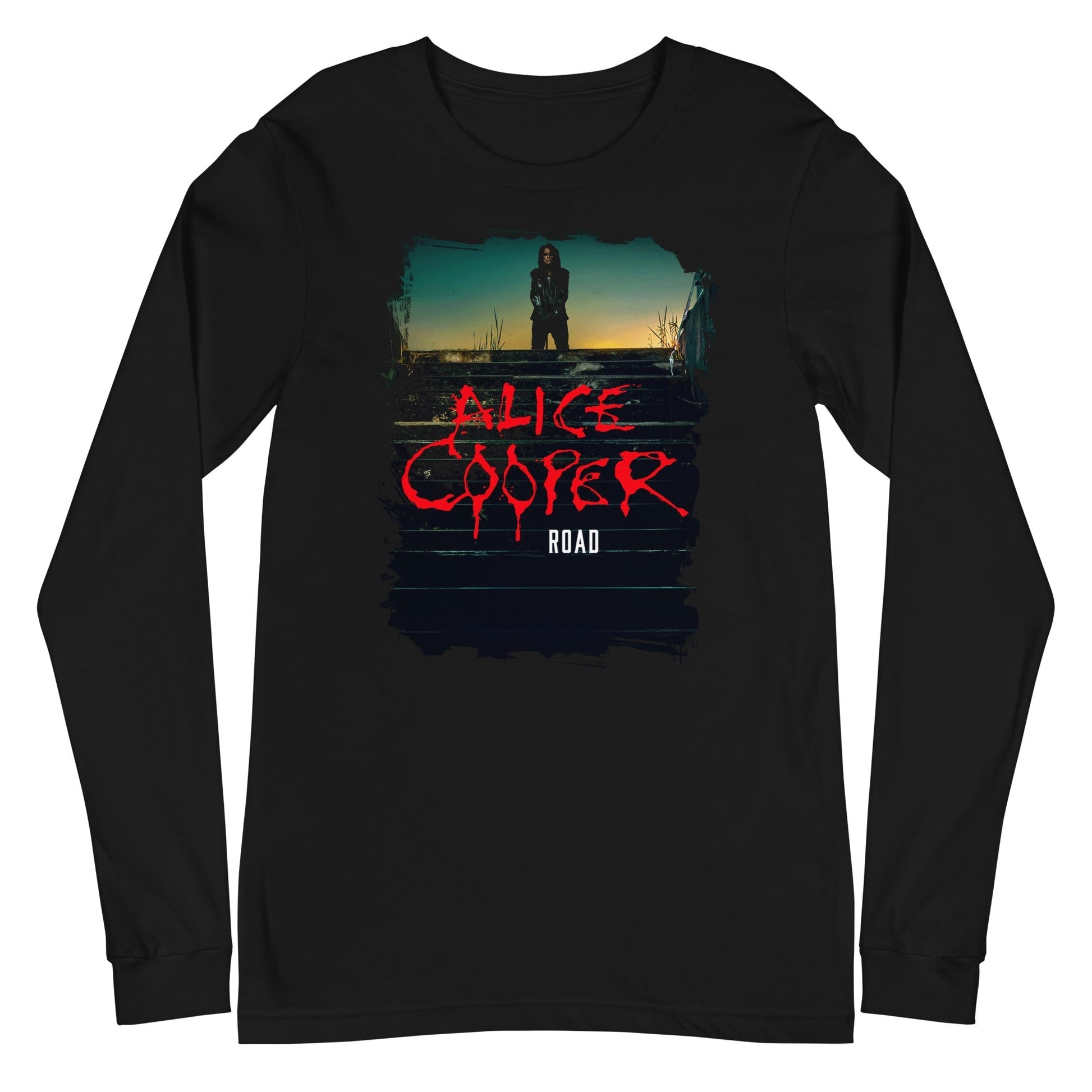 MerchMoment Alice Cooper - Road Long Sleeve T-Shirt [Apparel] Black