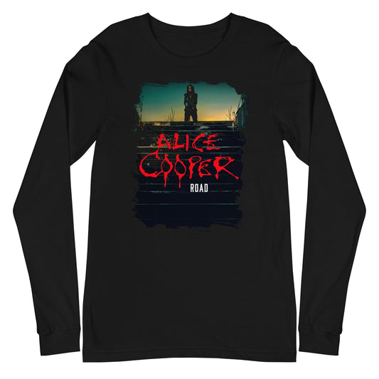 MERCHMOMENT Alice Cooper - Road Long Sleeve T-Shirt [Apparel] - Rock Band Apparel