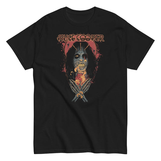 MerchMoment Alice Cooper - Skeleton T-Shirt [Apparel] Black
