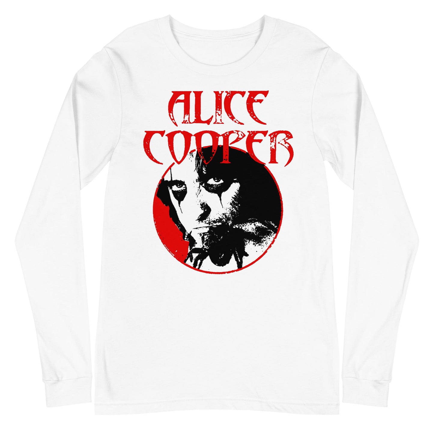 MERCHMOMENT Alice Cooper - Staring Long Sleeve T-Shirt [Apparel] - Rock Band Apparel