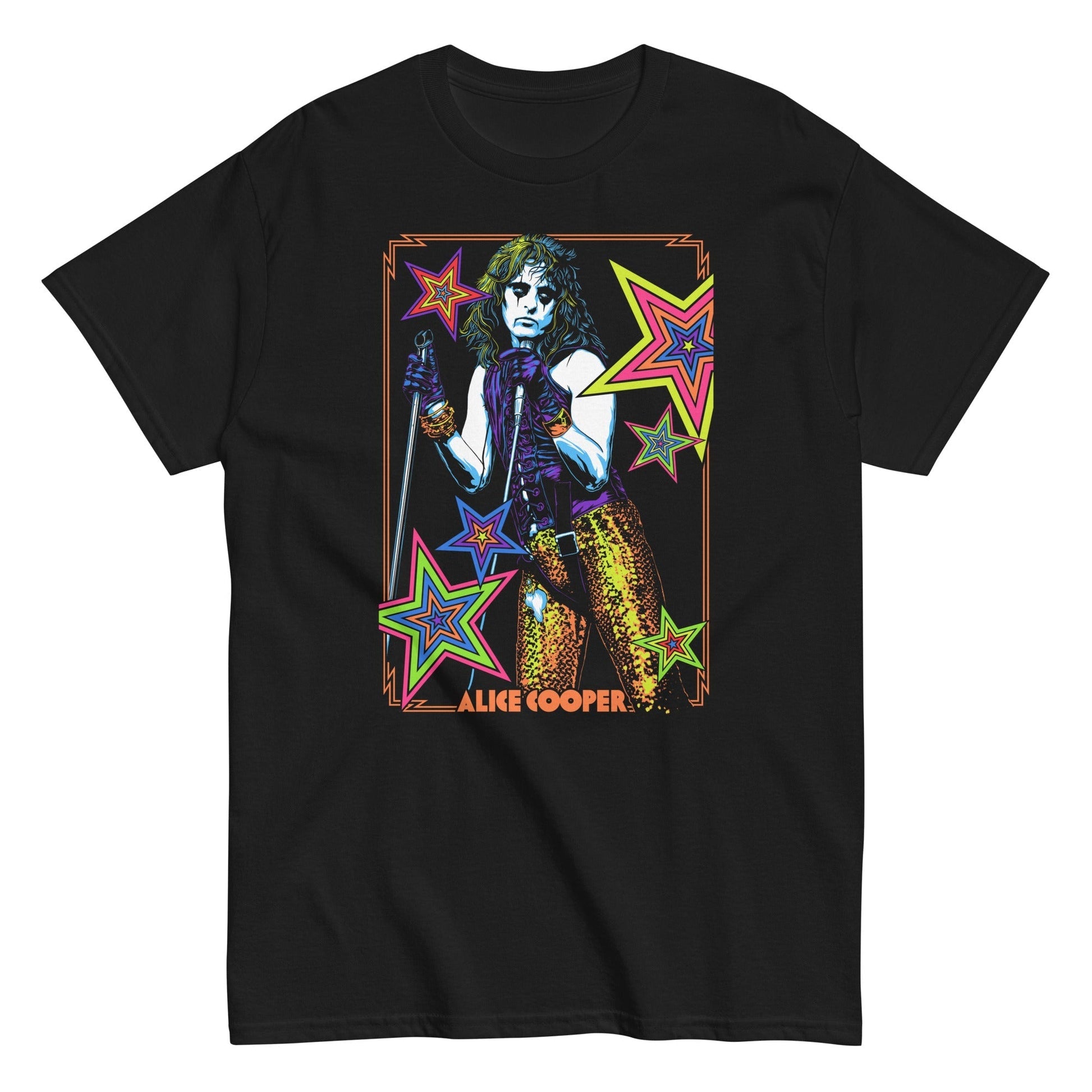 MerchMoment Alice Cooper - Stars T-Shirt [Apparel] Black
