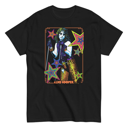 MerchMoment Alice Cooper - Stars T-Shirt [Apparel] Black