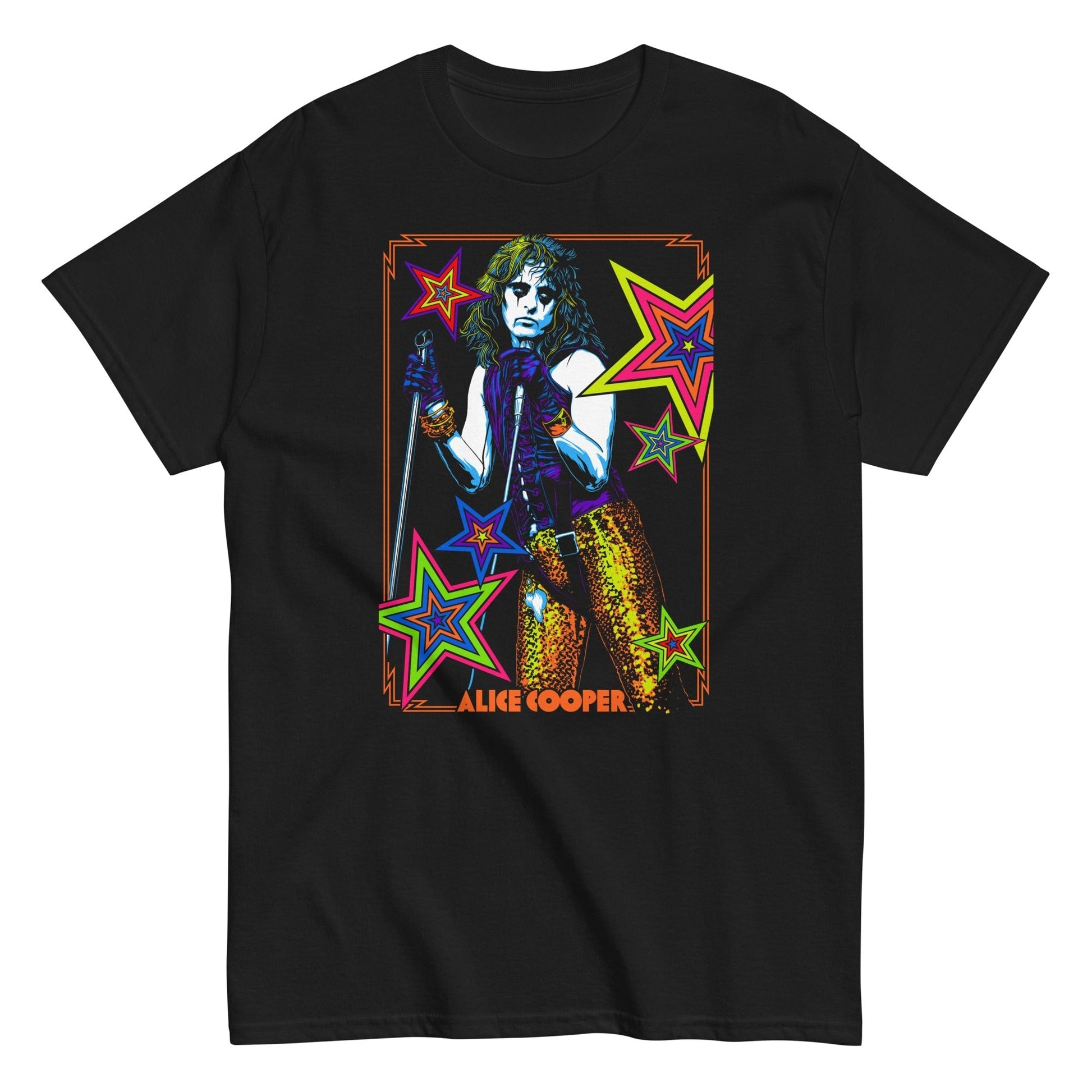 MerchMoment Alice Cooper - Stars T-Shirt [Apparel] Black