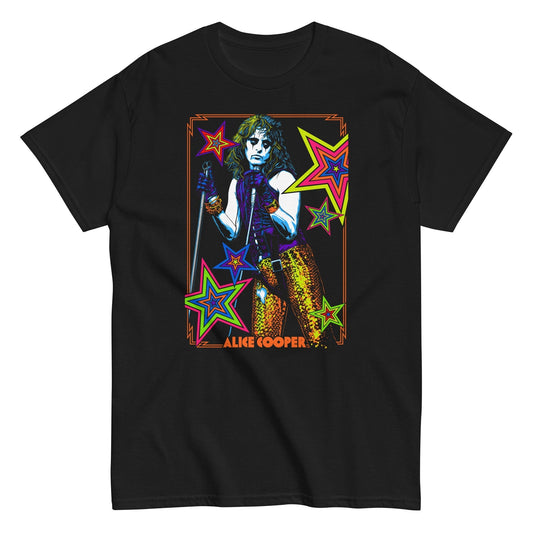 MerchMoment Alice Cooper - Stars T-Shirt [Apparel] Black