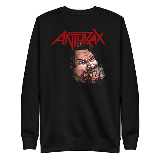 MerchMoment Anthrax - Bite Your Hand Sweatshirt [Apparel] Black