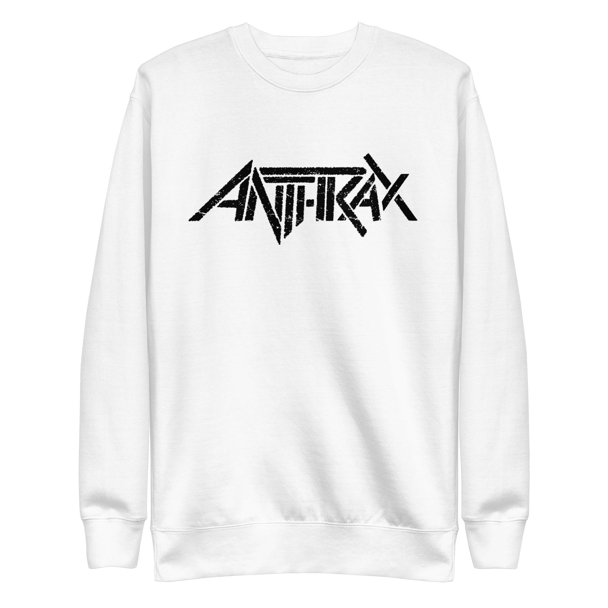 MerchMoment Anthrax - Classic Logo Sweatshirt [Apparel] White