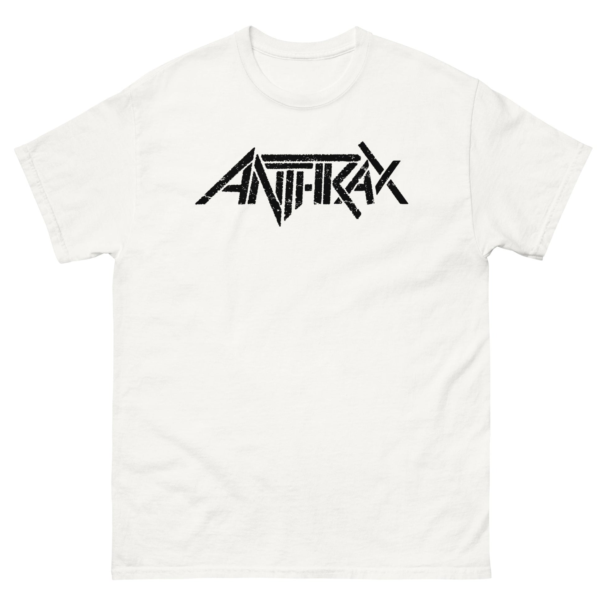 MerchMoment Anthrax - Classic Logo T-Shirt [Apparel] White