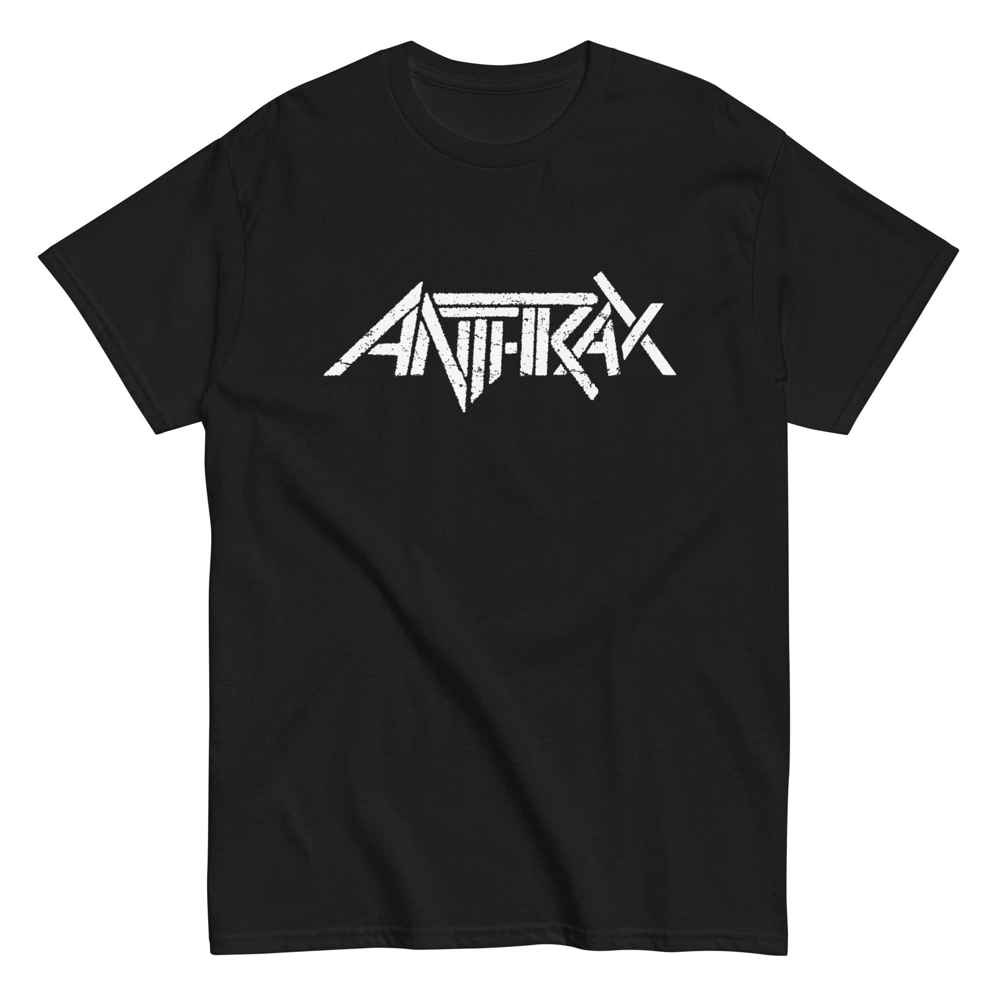 MERCHMOMENT Anthrax - Classic White Logo T-Shirt [Apparel] - Rock Band Apparel
