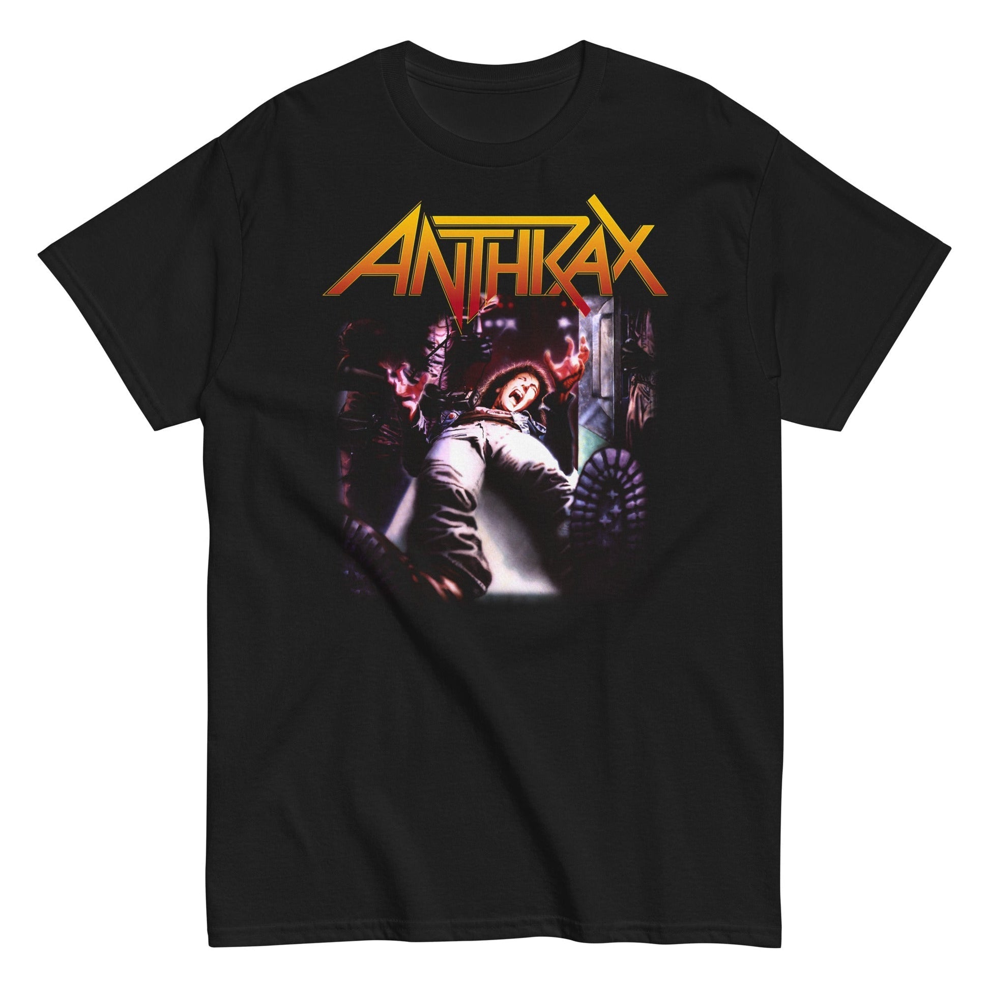 MERCHMOMENT Anthrax - Die on Your Feet T-Shirt [Apparel] - Rock Band Apparel