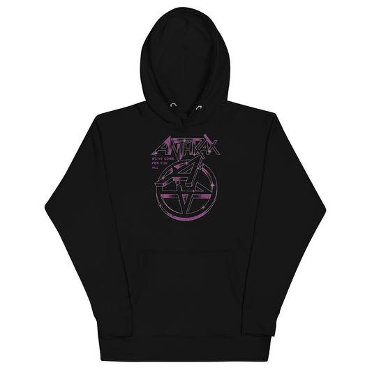 MERCHMOMENT Anthrax - Double A Hoodie [Apparel] - Rock Band Apparel