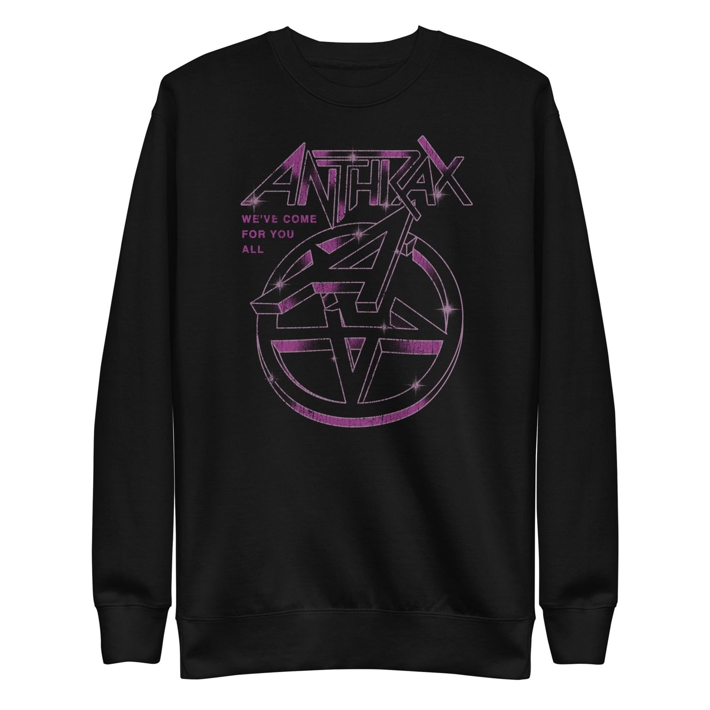 MERCHMOMENT Anthrax - Double A Sweatshirt [Apparel] - Rock Band Apparel