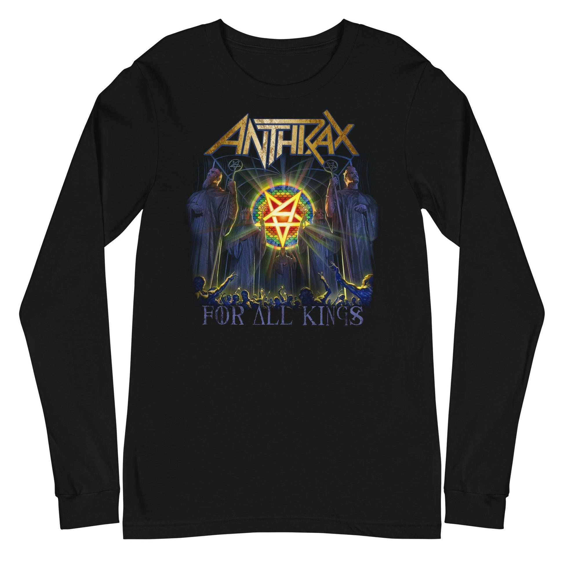 MERCHMOMENT Anthrax - For All Kings Long Sleeve T-Shirt [Apparel] - Rock Band Apparel