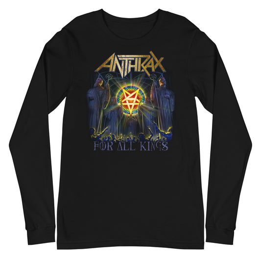 MERCHMOMENT Anthrax - For All Kings Long Sleeve T-Shirt [Apparel] - Rock Band Apparel