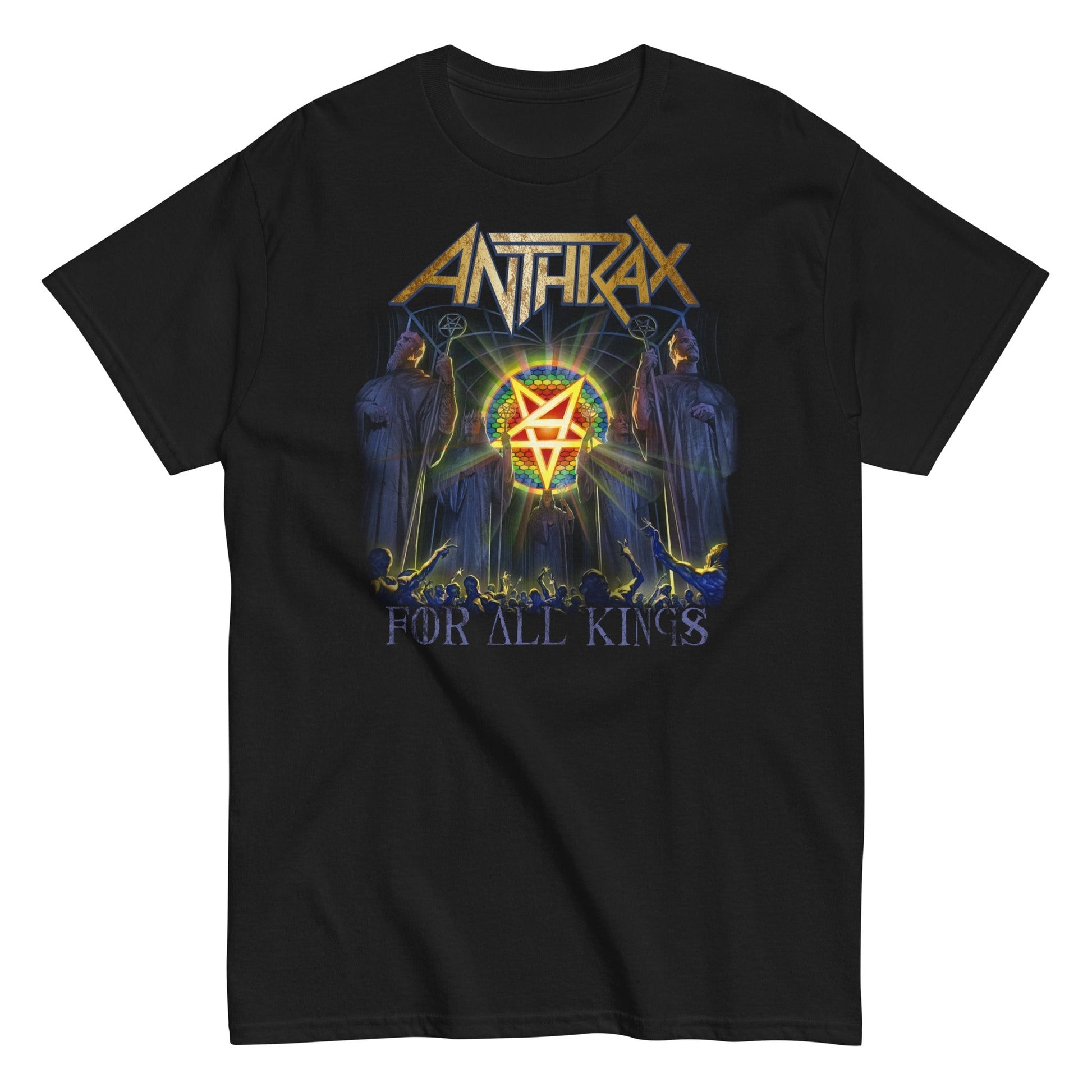 MERCHMOMENT Anthrax - For All Kings T-Shirt [Apparel] - Rock Band Apparel