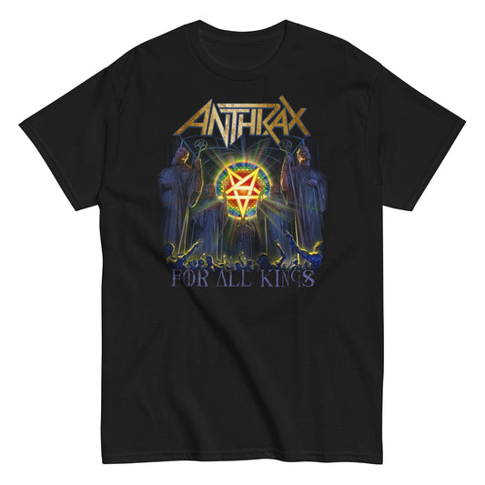 MERCHMOMENT Anthrax - For All Kings T-Shirt [Apparel] - Rock Band Apparel