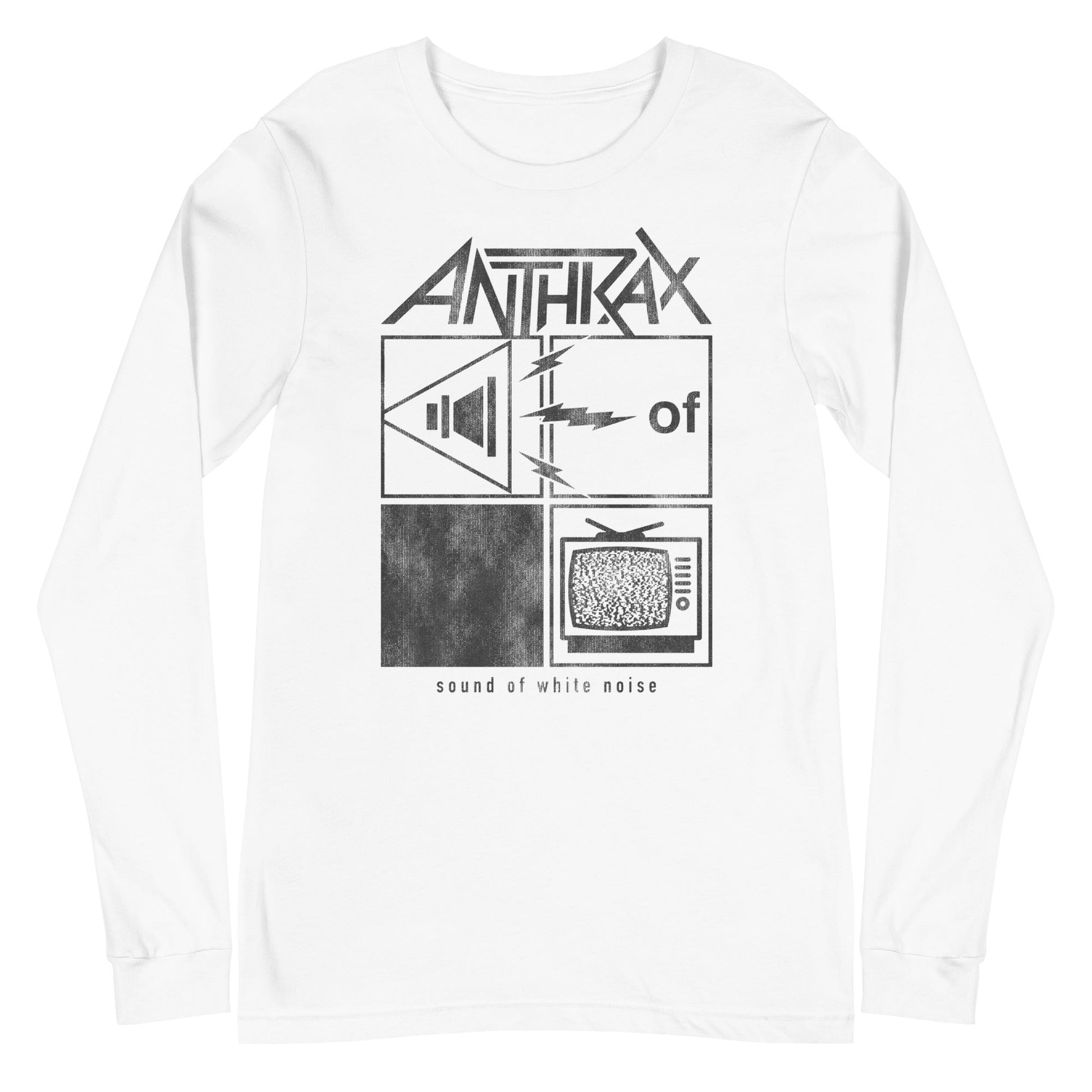 MerchMoment Anthrax - Frequency Long Sleeve T-Shirt [Apparel] White