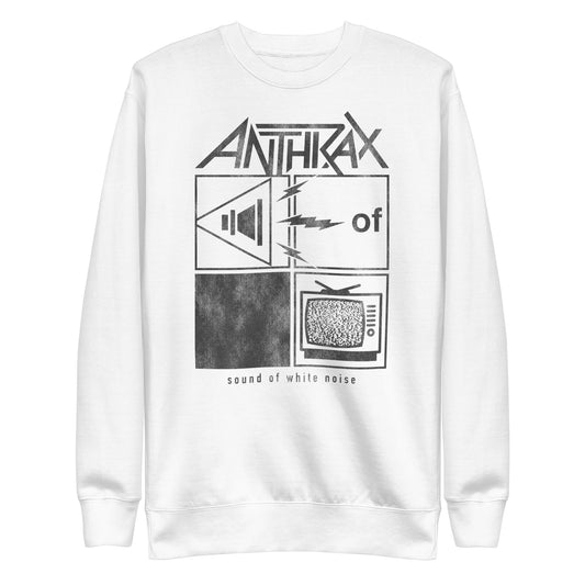 MerchMoment Anthrax - Frequency Sweatshirt [Apparel] White