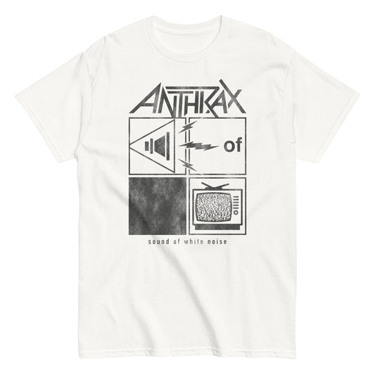 MerchMoment Anthrax - Frequency T-Shirt [Apparel] White