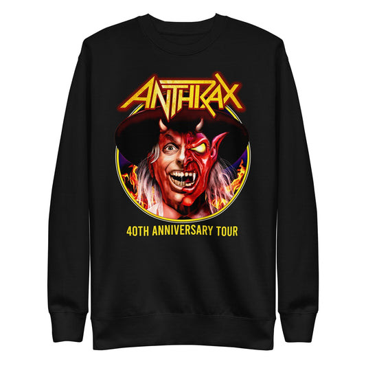 MerchMoment Anthrax - Half Devil Sweatshirt [Apparel] Black