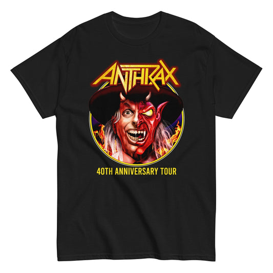 MERCHMOMENT Anthrax - Half Devil T-Shirt [Apparel] - Rock Band Apparel