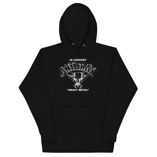 MERCHMOMENT Anthrax - Heavy Metal Hoodie [Apparel] - Rock Band Apparel