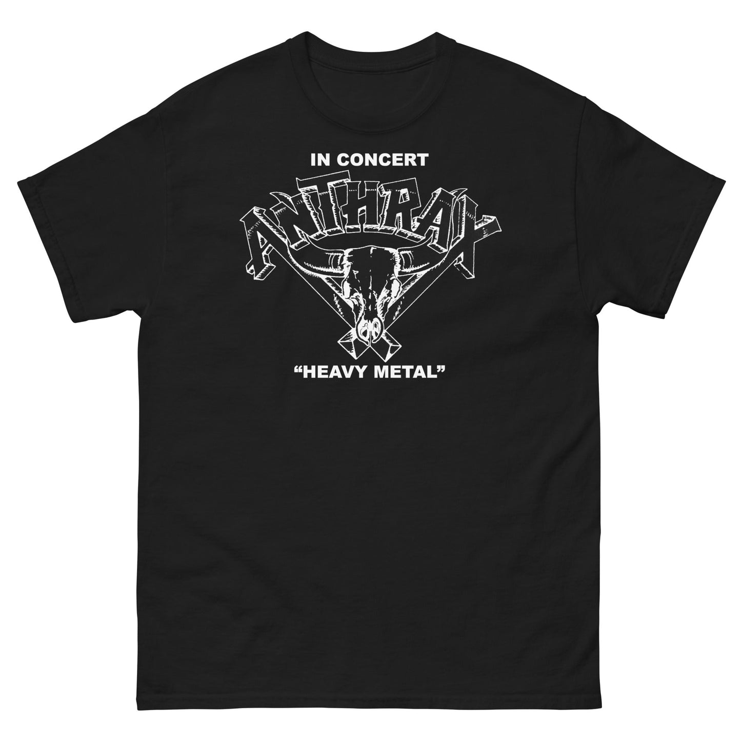 MerchMoment Anthrax - Heavy Metal T-Shirt [Apparel] Black