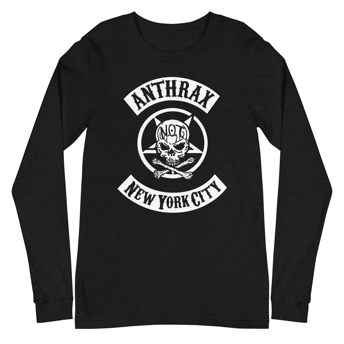 MERCHMOMENT Anthrax - New York City Long Sleeve T-Shirt [Apparel] - Rock Band Apparel