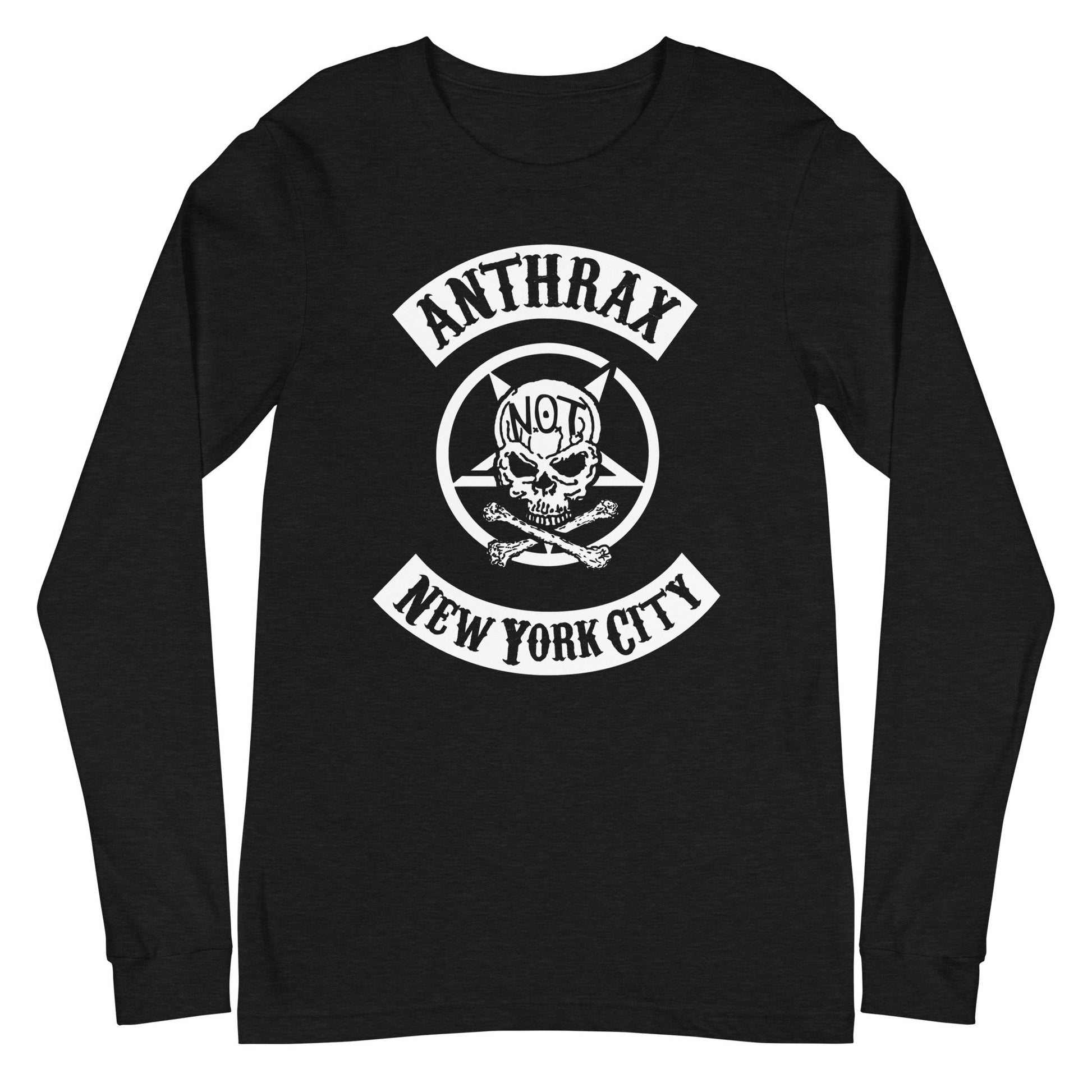 MERCHMOMENT Anthrax - New York City Long Sleeve T-Shirt [Apparel] - Rock Band Apparel