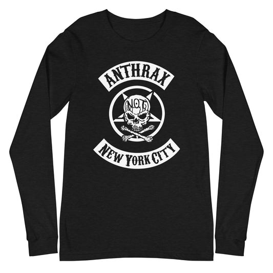 MERCHMOMENT Anthrax - New York City Long Sleeve T-Shirt [Apparel] - Rock Band Apparel