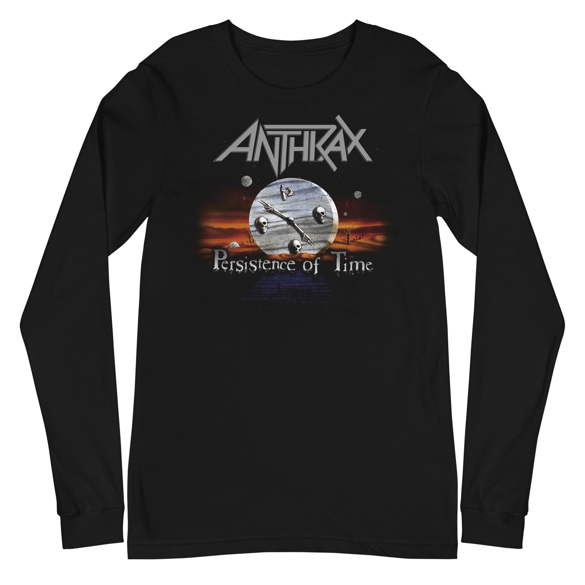MerchMoment Anthrax - Peristence of Time Long Sleeve T-Shirt [Apparel] Black