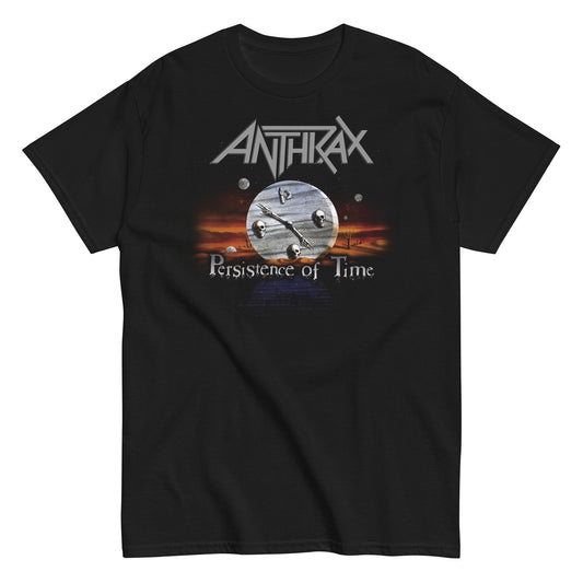 MERCHMOMENT Anthrax - Peristence of Time T-Shirt [Apparel] - Rock Band Apparel