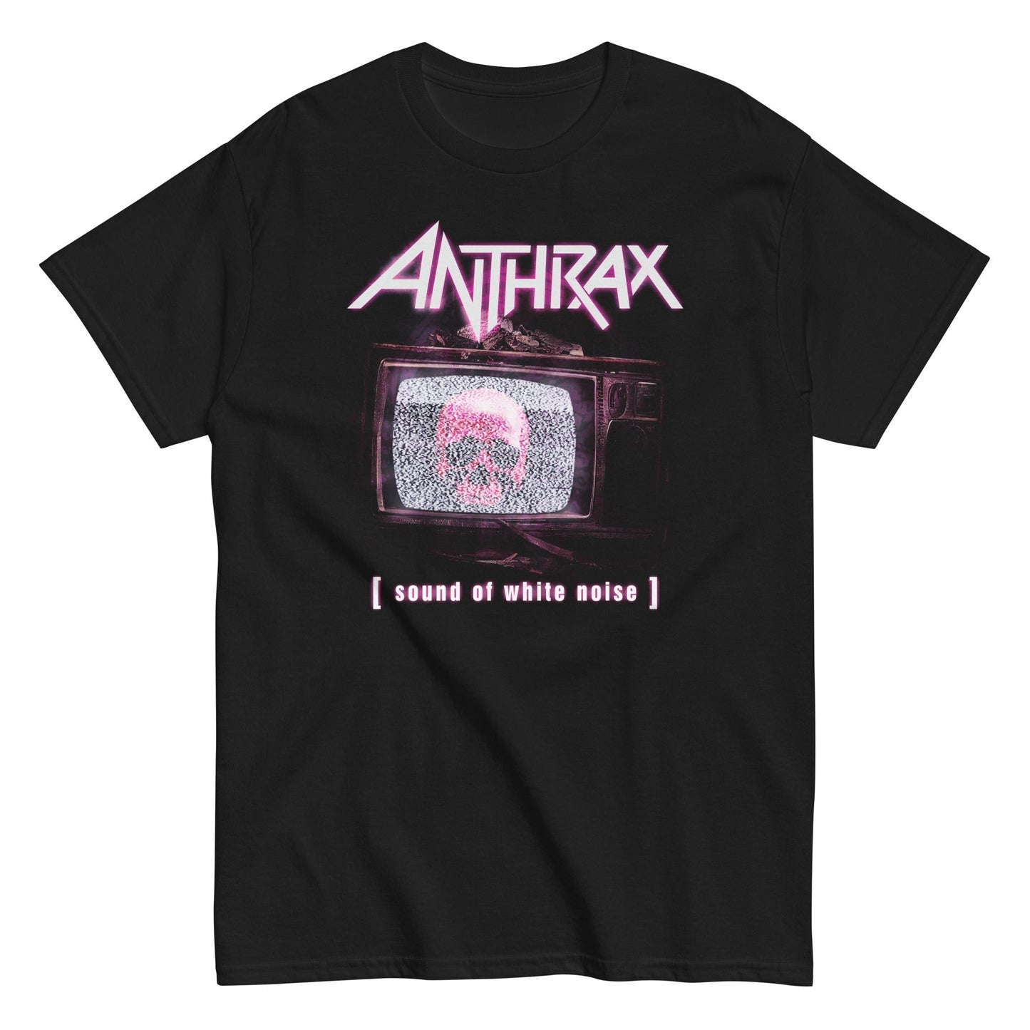 MerchMoment Anthrax - Skull TV T-Shirt [Apparel] Black