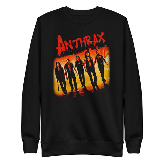 MERCHMOMENT Anthrax - Slanted Band Sweatshirt [Apparel] - Rock Band Apparel