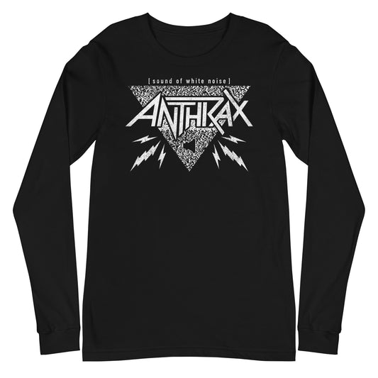 MERCHMOMENT Anthrax - Sound Of White Noise Long Sleeve T-Shirt [Apparel] - Rock Band Apparel