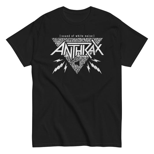 MERCHMOMENT Anthrax - Sound Of White Noise T-Shirt [Apparel] - Rock Band Apparel