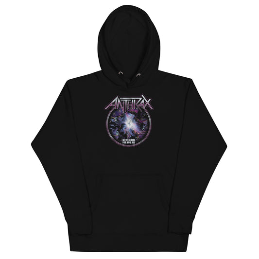 MERCHMOMENT Anthrax - We've Come For You All Hoodie [Apparel] - Rock Band Apparel
