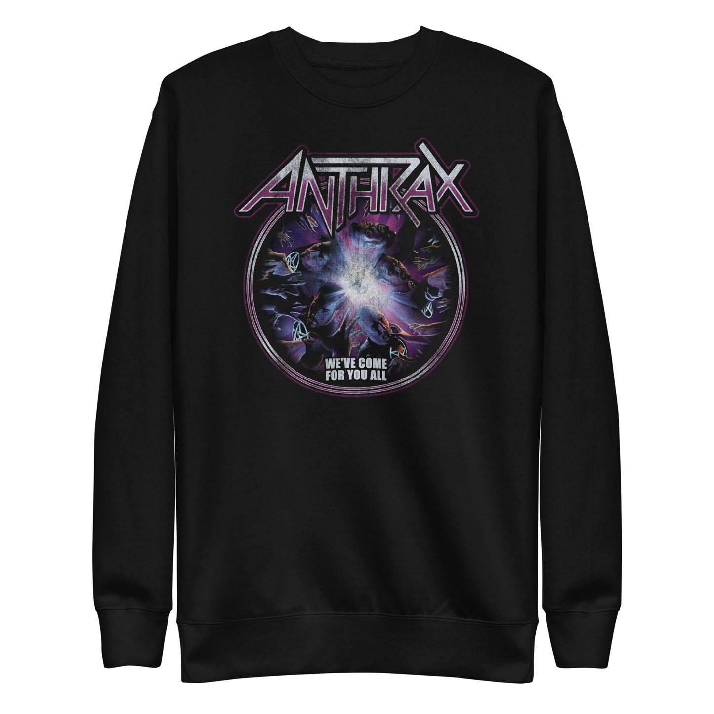MerchMoment Anthrax - We've Come For You All Sweatshirt [Apparel] Black