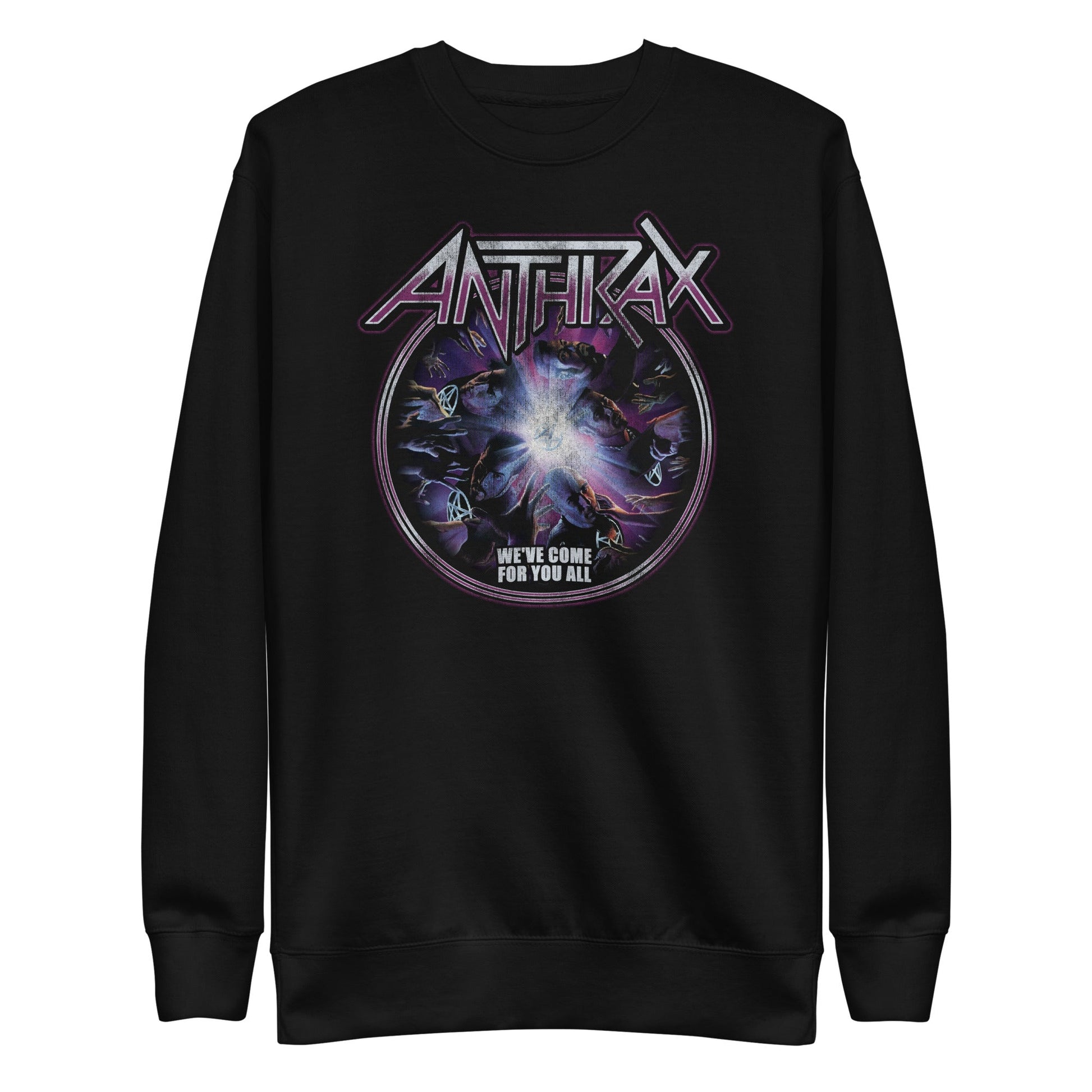 MerchMoment Anthrax - We've Come For You All Sweatshirt [Apparel] Black
