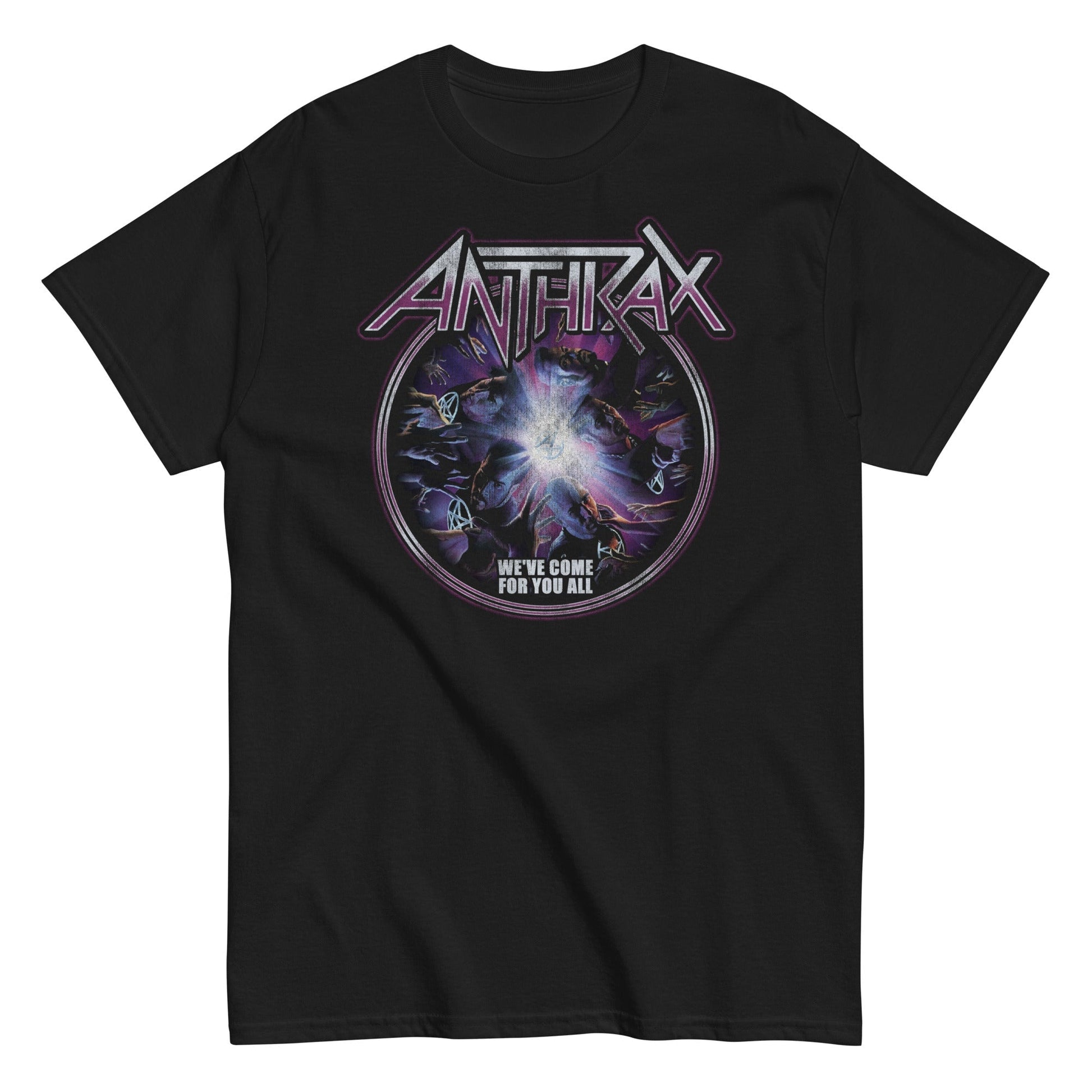 MerchMoment Anthrax - We've Come For You All T-Shirt [Apparel] Black