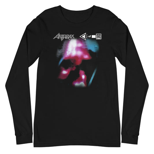 MERCHMOMENT Anthrax - White Noise Long Sleeve T-Shirt [Apparel] - Rock Band Apparel