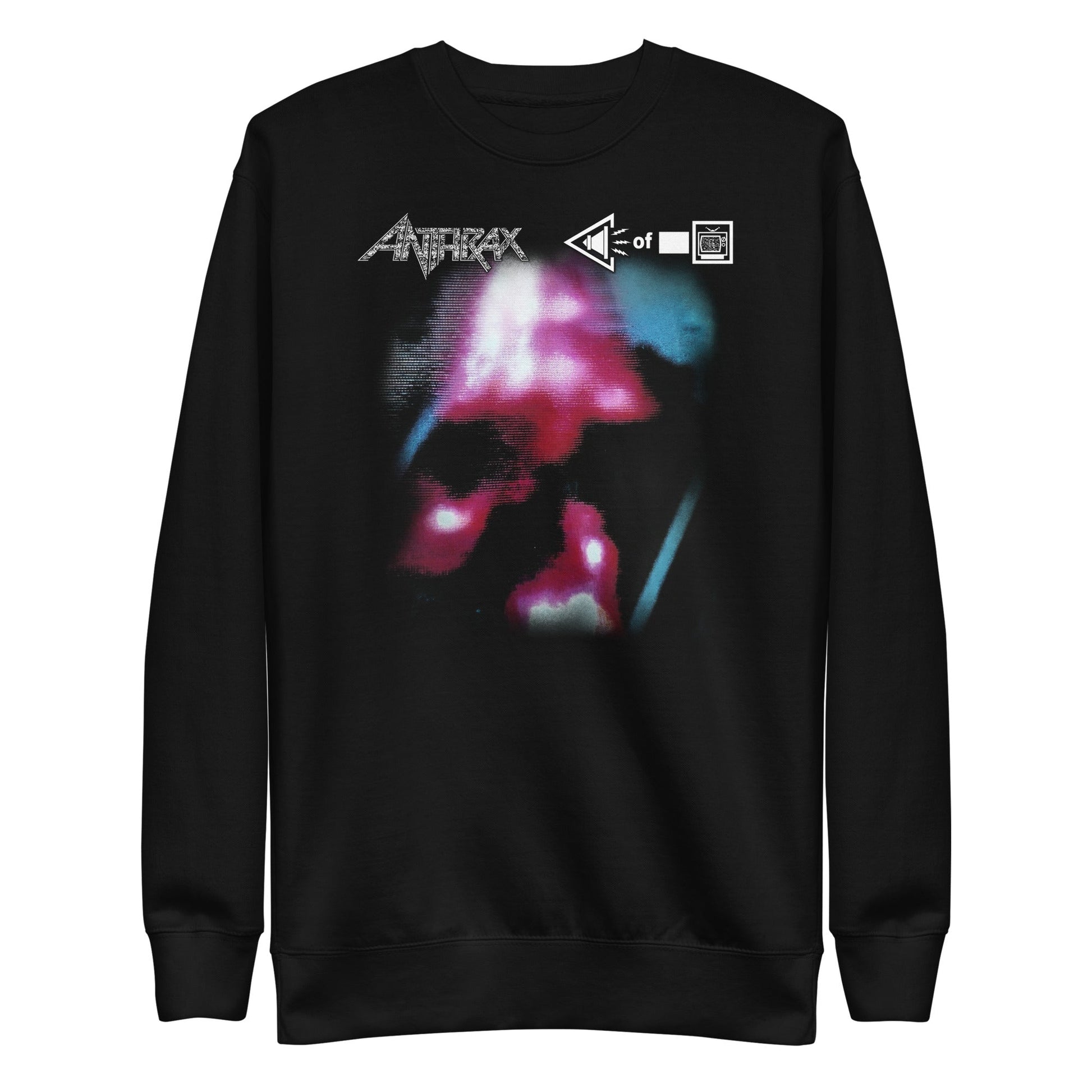 MerchMoment Anthrax - White Noise Sweatshirt [Apparel] Black