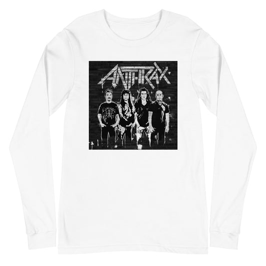 MerchMoment Anthrax - With the Band Long Sleeve T-Shirt [Apparel] White