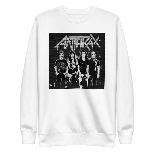 MerchMoment Anthrax - With the Band Sweatshirt [Apparel] White