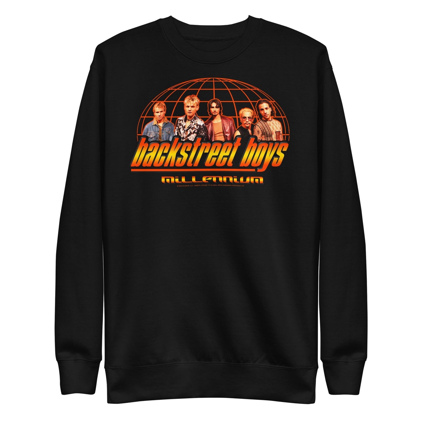 MerchMoment Backstreet Boys - Across the Globe Sweatshirt [Apparel] Black