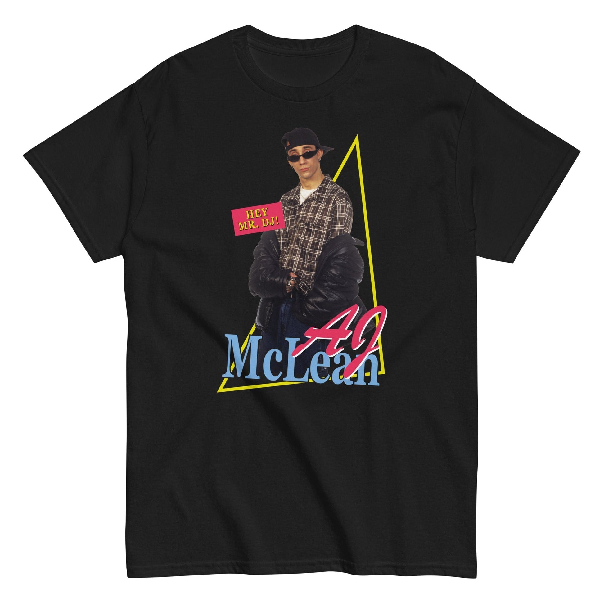 MerchMoment Backstreet Boys - Aj McLean T-Shirt [Apparel] Black