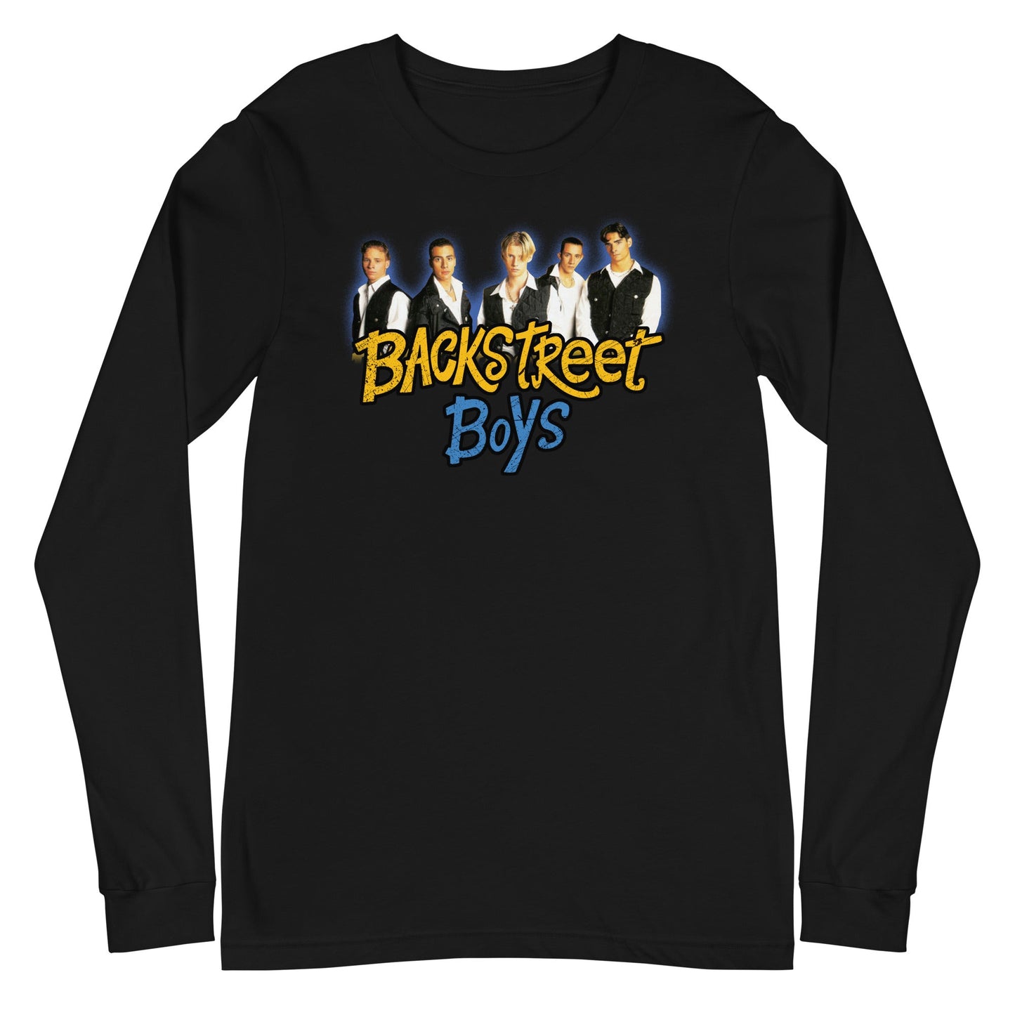 MERCHMOMENT Backstreet Boys - All Five Long Sleeve T-Shirt [Apparel] - Rock Band Apparel